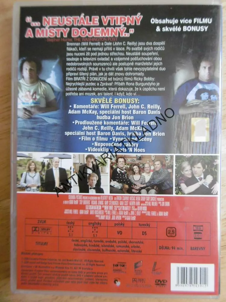 BRATŘI Z DONUCENÍ, DVD FILM 