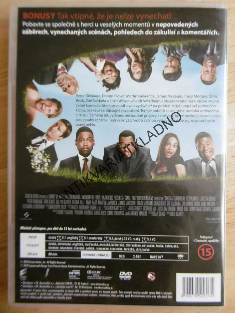 HORŠÍ NEŽ SMRT, DVD FILM 