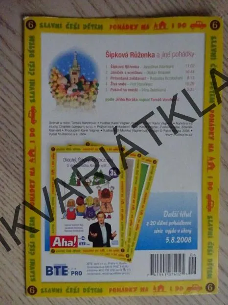 ŠÍPKOVÁ RŮŽENKA, CD MLUVENÉ SLOVO