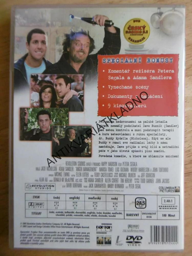KURS SEBEOVLÁDÁNÍ, DVD FILM 