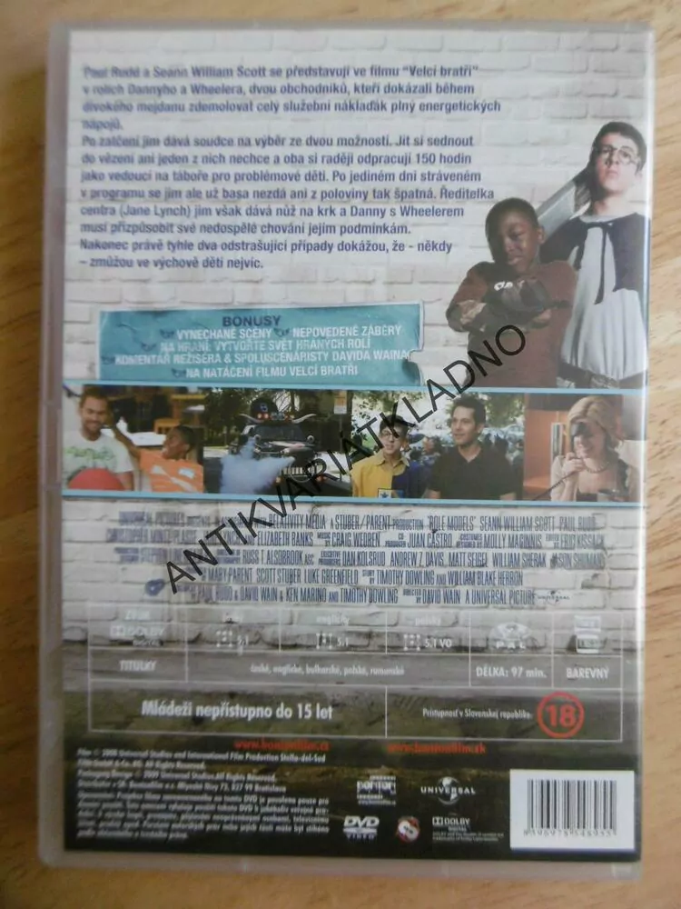 VELCÍ BRATŘI,  DVD FILM 