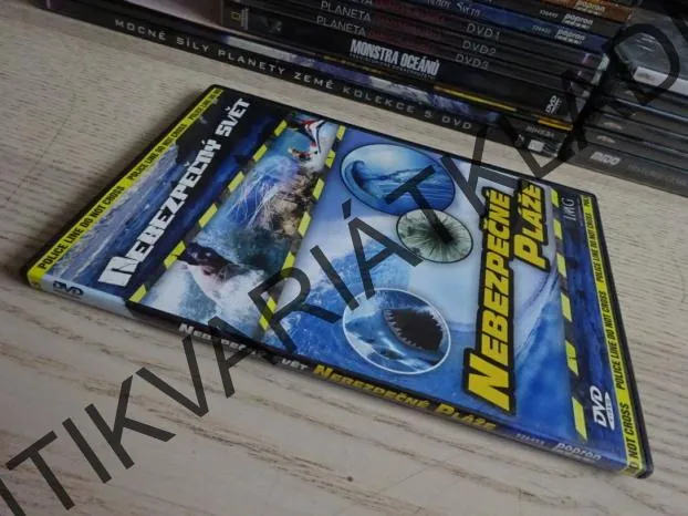 NEBEZPEČNÉ PLÁŽE, DVD FILM DOKUMENT