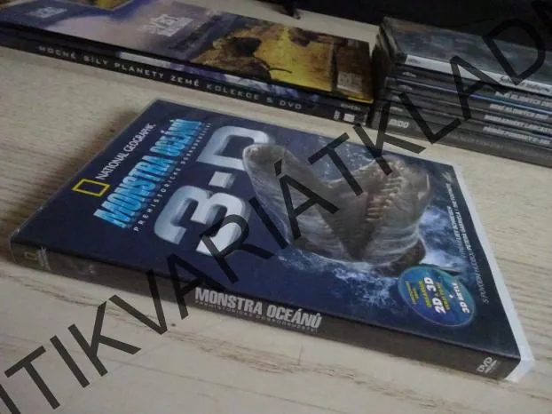 MONSTRA OCEÁNŮ 3D, DVD FILM DOKUMENT