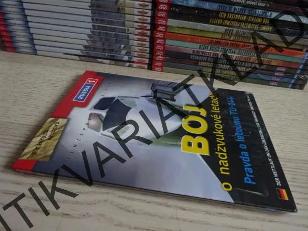 BOJ O NADZVUKOVÉ LETADLO, PRAVDA O LETOUNU TU-144, DVD FILM DOKUMENT