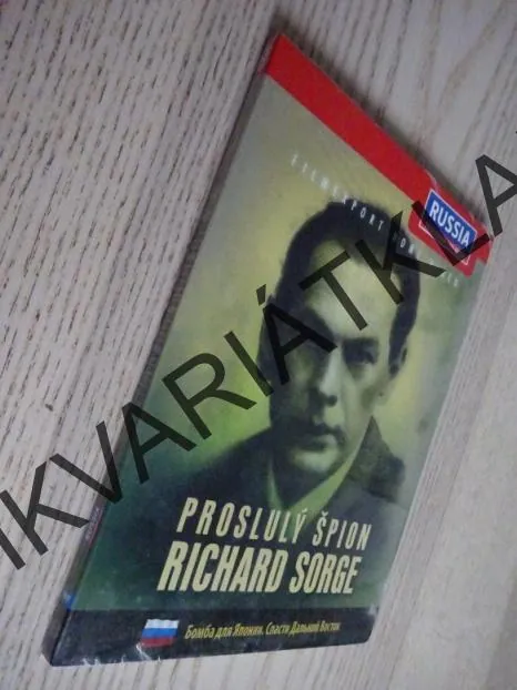 PROSLULÝ ŠPION RICHARD SORGE, DVD FILM DOKUMENT