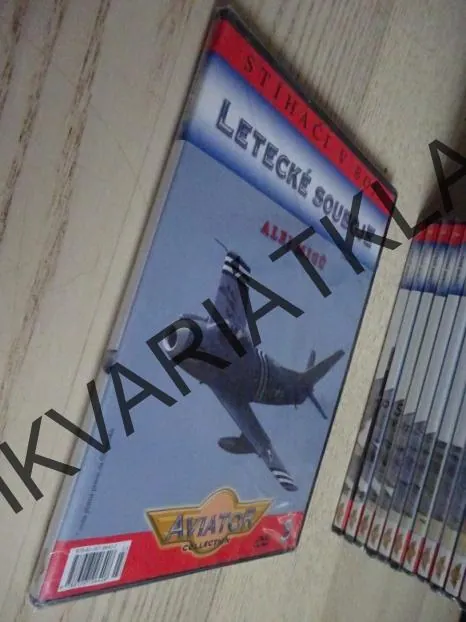 ALEJ MIGŮ, LETECKÉ SOUBOJE, DVD FILM DOKUMENT