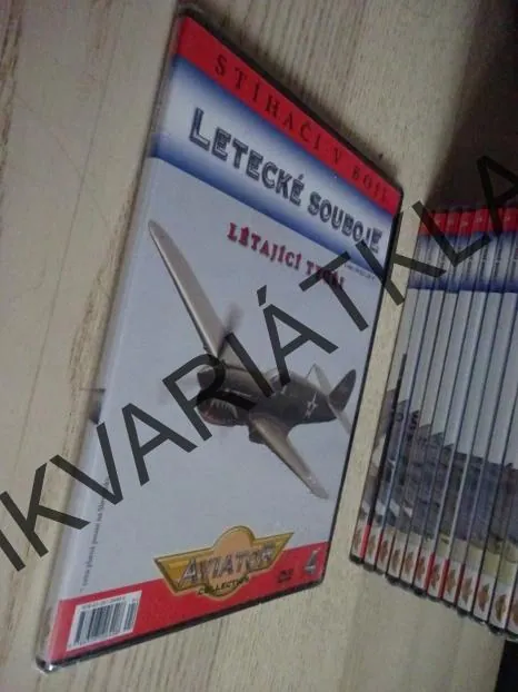 LÉTAJÍCÍ TYGŘI, LETECKÉ SOUBOJE, DVD FILM DOKUMENT