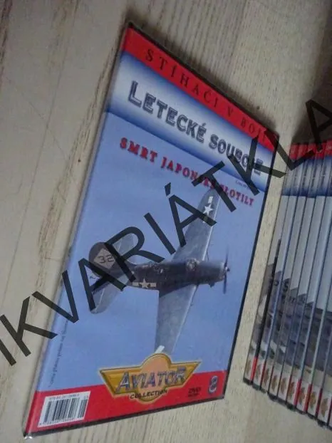SMRT JAPONSKÉ FLOTILY, LETECKÉ SOUBOJE, DVD FILM DOKUMENT