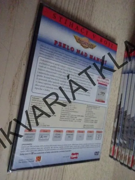 PEKLO NAD HANOJÍ, LETECKÉ SOUBOJE, DVD FILM DOKUMENT