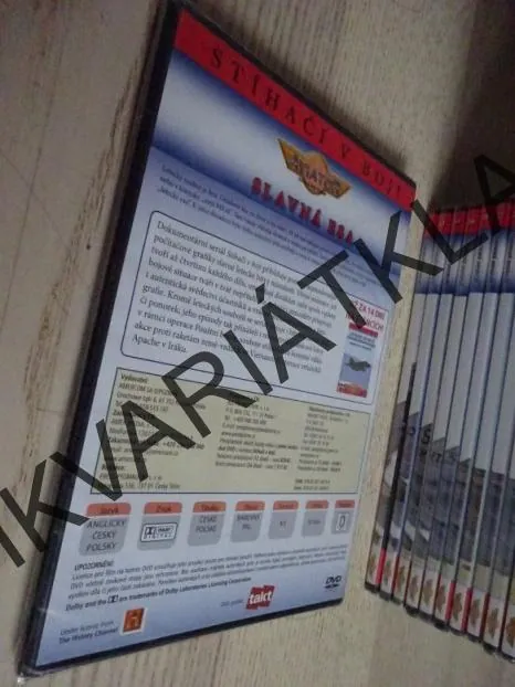 SLAVNÁ ESA, LETECKÉ SOUBOJE, DVD FILM DOKUMENT