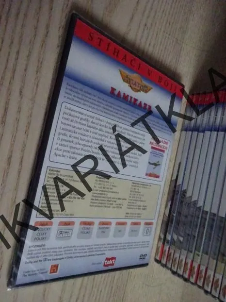 KAMIKAZE, LETECKÉ SOUBOJE, DVD FILM DOKUMENT