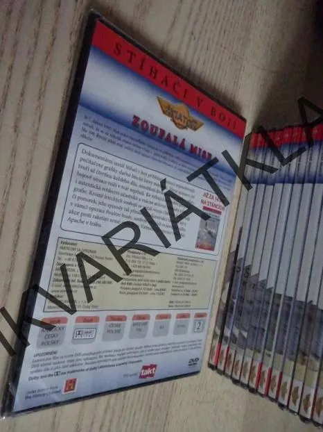 ZOUFALÁ MISE, LETECKÉ SOUBOJE, DVD FILM DOKUMENT