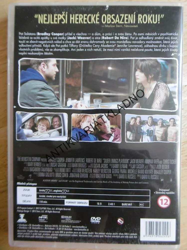 TERAPIE LÁSKOU, DVD FILM 