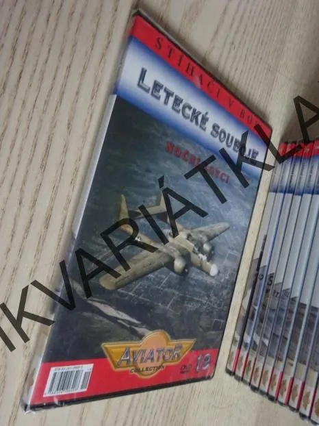 NOČNÍ LOVCI, LETECKÉ SOUBOJE, DVD FILM DOKUMENT