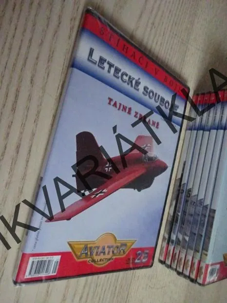 TAJNÉ ZBRANĚ, LETECKÉ SOUBOJE, DVD FILM DOKUMENT