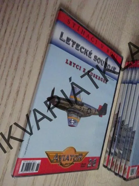 LETCI Z TUSKEGEE, LETECKÉ SOUBOJE, DVD FILM DOKUMENT