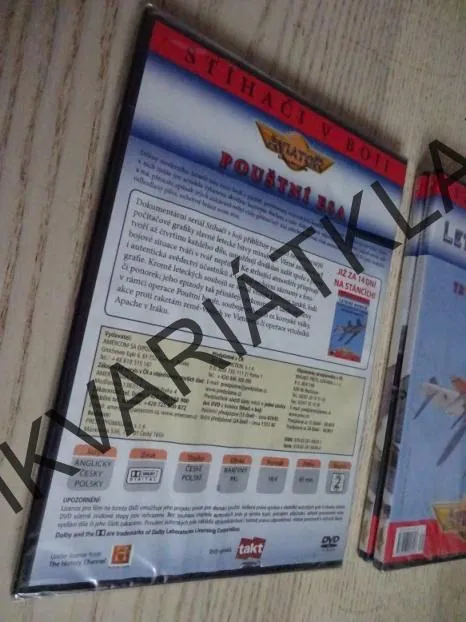 POUŠTNÍ ESA, DVD FILM DOKUMENT