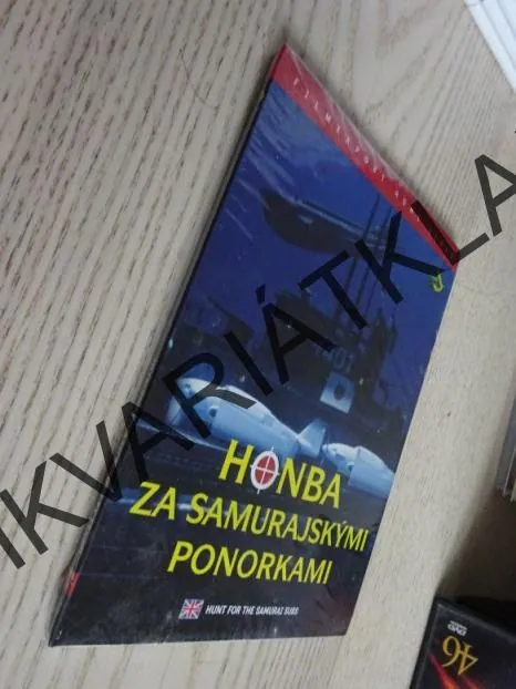 HONBA ZA SAMURAJSKÝMI PONORKAMI, DVD FILM DOKUMENT