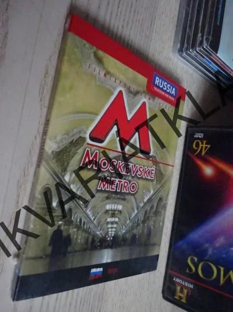 MOSKEVSKÉ METRO, DVD FILM DOKUMENT