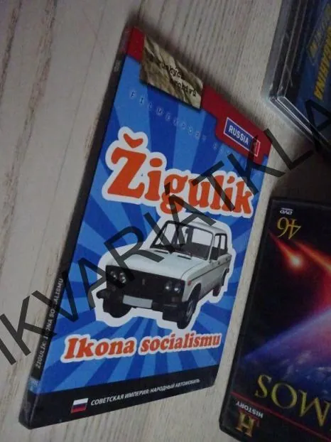 ŽIGULÍK, IKONA SOCIALISMU, DVD FILM DOKUMENT