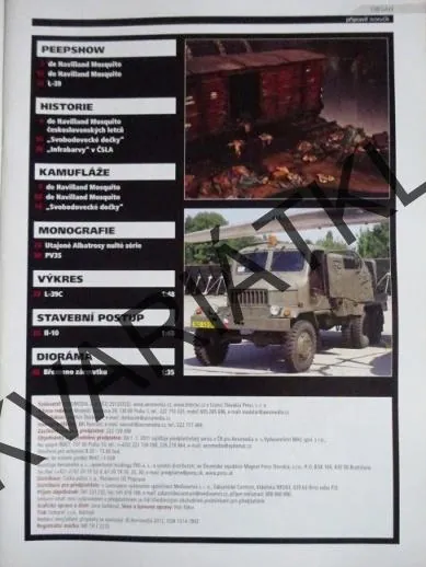 ČASOPIS MODELÁŘ EXTRA E18 2012 