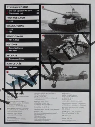 ČASOPIS MODELÁŘ EXTRA E31 2019 