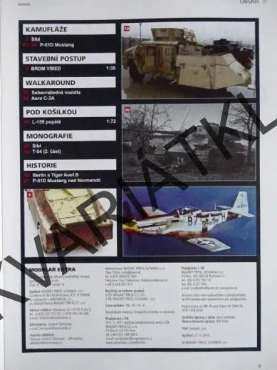 ČASOPIS MODELÁŘ EXTRA E32 2019 