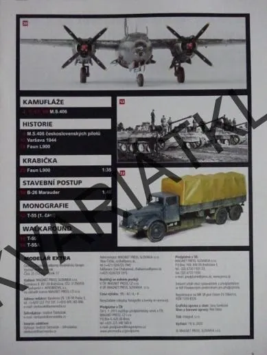 ČASOPIS MODELÁŘ EXTRA E33 2020 