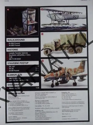 ČASOPIS MODELÁŘ EXTRA E36 2021