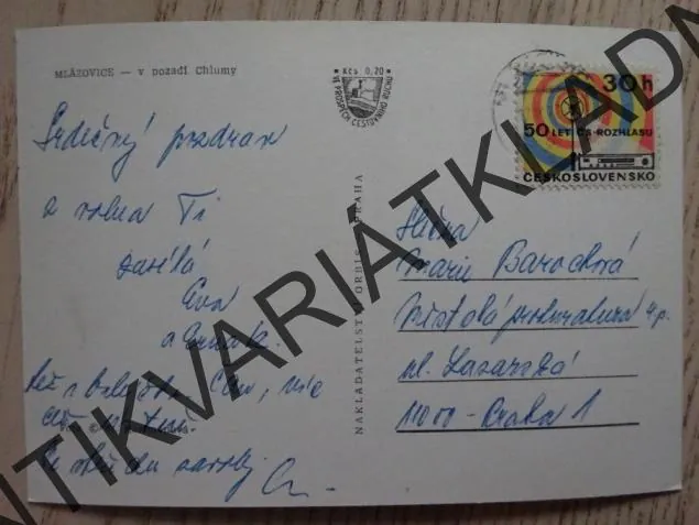 MLÁZOVICE, V POZADÍ CHLUMY, OKRES JIČÍN