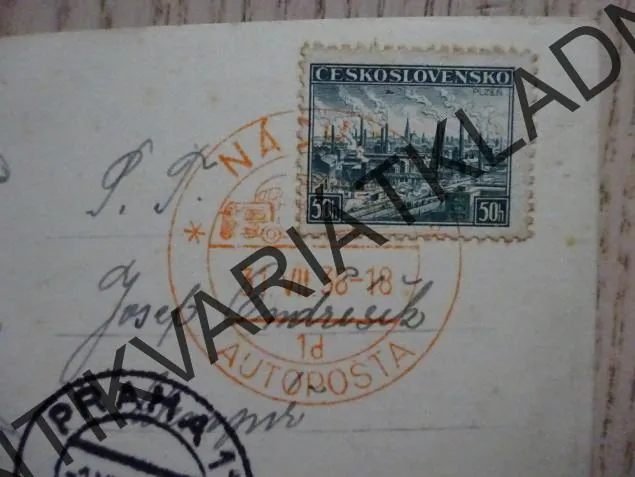 NÁCHOD, POZDRAV Z NÁCHODA, 1938