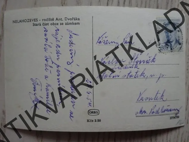 NELAHOZEVES, RODIŠTĚ ANTONÍNA DVOŘÁKA, OKRES MĚLNÍK