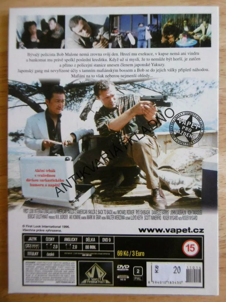 AMERICKÁ YAKUZA 2., DVD FILM 