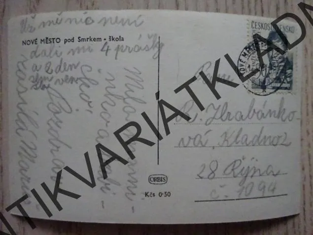 NOVÉ MĚSTO POD SMRKEM, ŠKOLA, OKRES LIBEREC