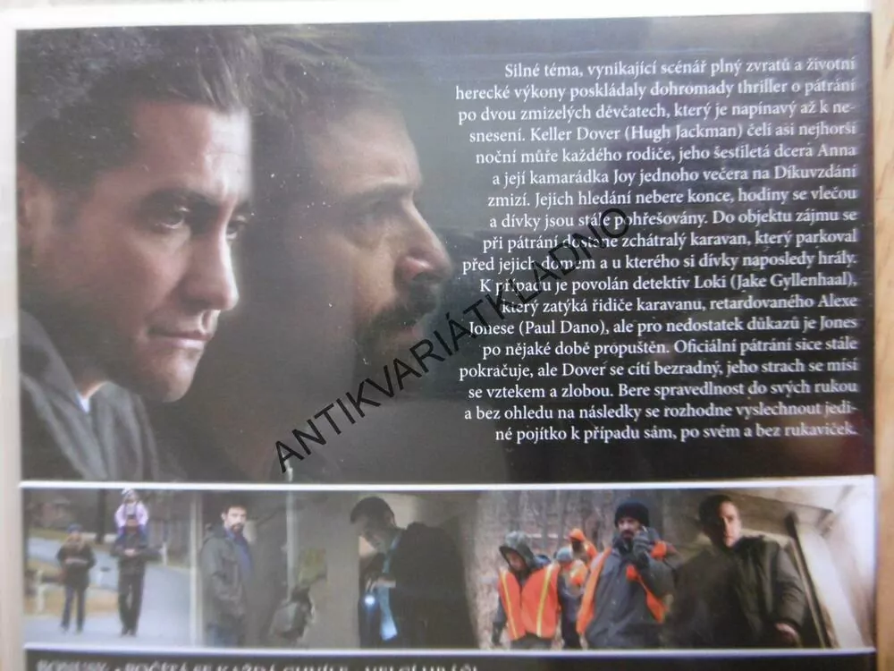 ZMIZENÍ, PRISONERS, DVD FILM 