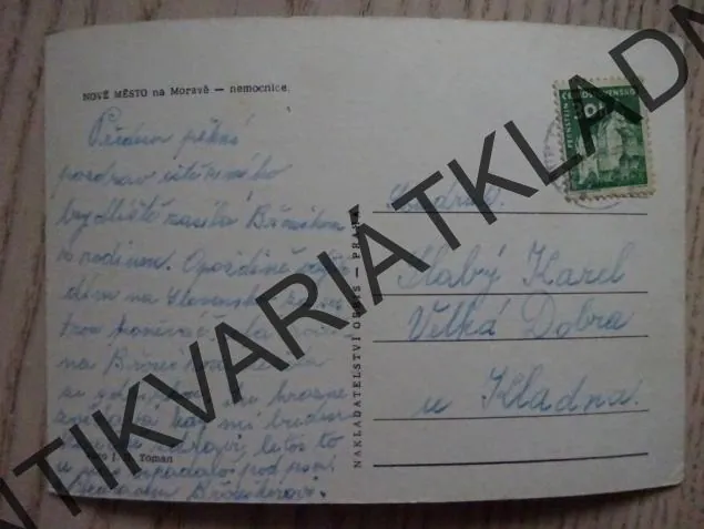 NOVÉ MĚSTO NA MORAVĚ, NEMOCNICE, OKRES ŽĎÁR NAD SÁZAVOU