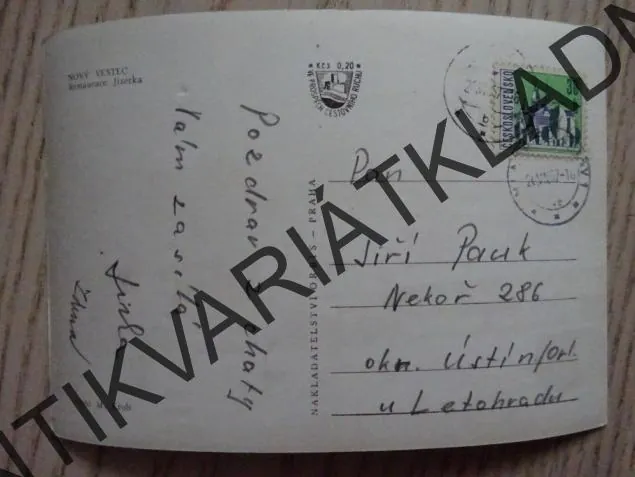 NOVÝ VESTEC, RESTAURACE JIZERKA, 1967, OKRES PRAHA-VÝCHOD
