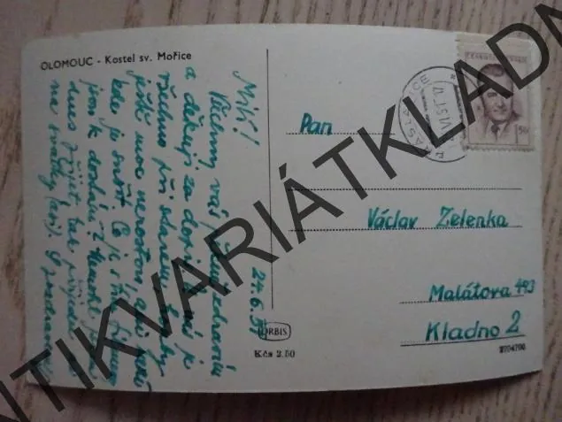 OLOMOUC, KOSTEL SVATÉHO MOŘICE, 1951