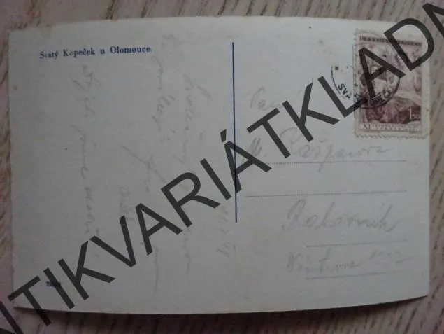 OLOMOUC, SVATÝ KOPEČEK, 1948