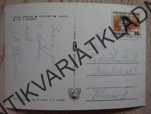 ORLICKÁ PŘEHRADA, ORLÍK, SOLENICE, OKRES PÍSEK