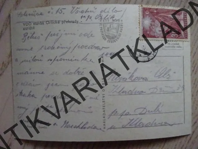 ORLICKÁ PŘEHRADA, OKRES PÍSEK