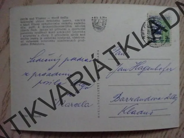 ORLÍK NAD VLTAVOU, STARÉ SEDLO, OKRES PÍSEK