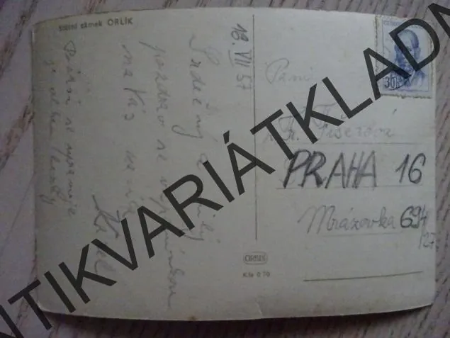 ORLÍK, ZÁMEK, OKRES PÍSEK