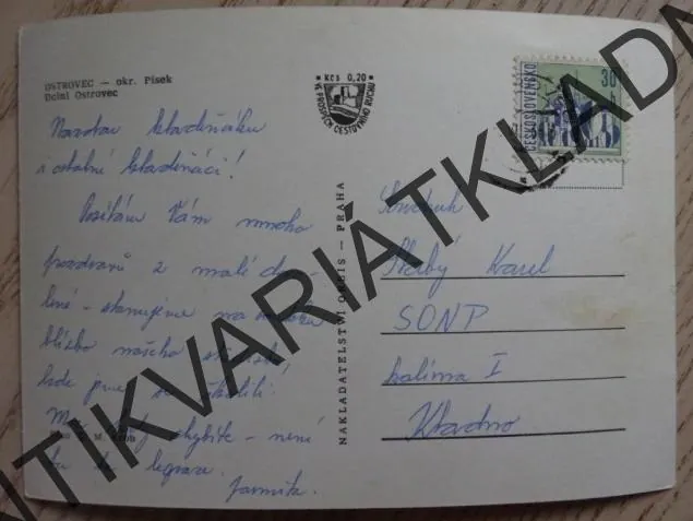 OSTROVEC, DOLNÍ OSTROVEC, OKRES PÍSEK