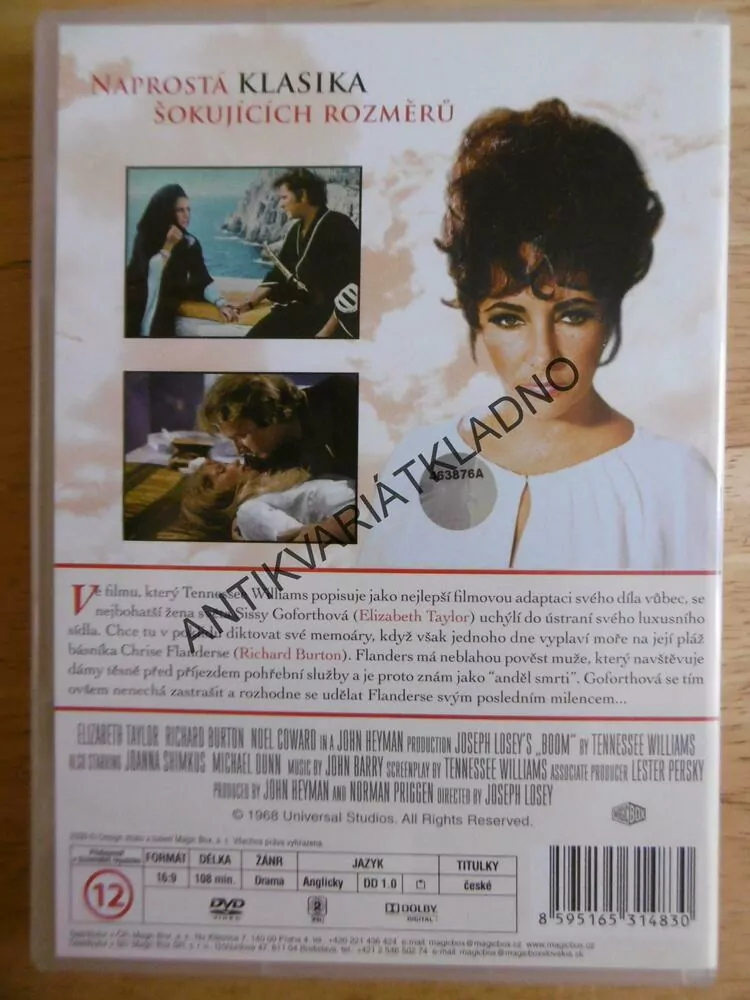 VLAK S MLÉKEM ZDE JIŽ NESTOJÍ, DVD FILM