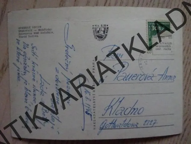 ODERSKÉ VRCHY, MORAVICE, MOKŘINKY, OKRES OPAVA, 1965