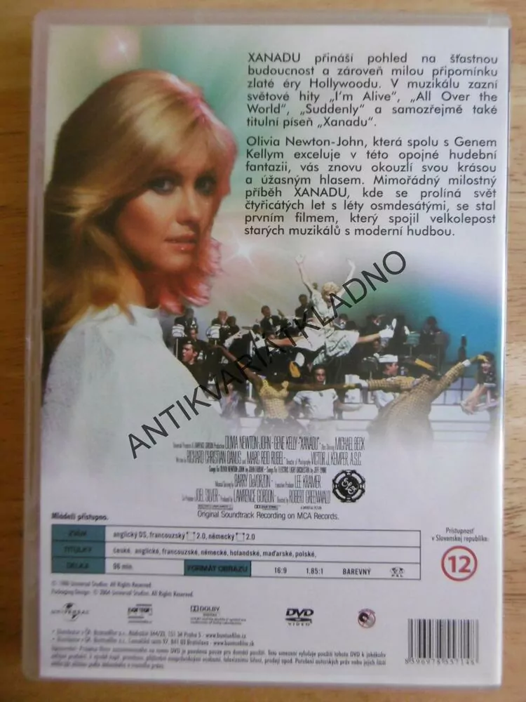 XANADU, DVD FILM 