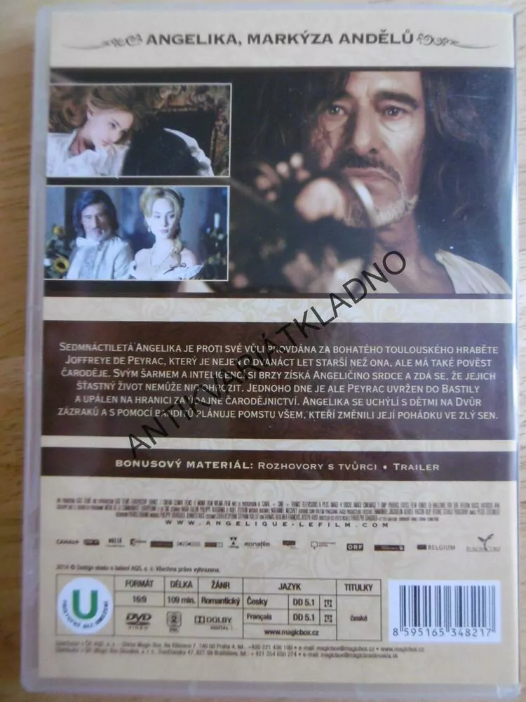 ANGELIKA, DVD FILM 