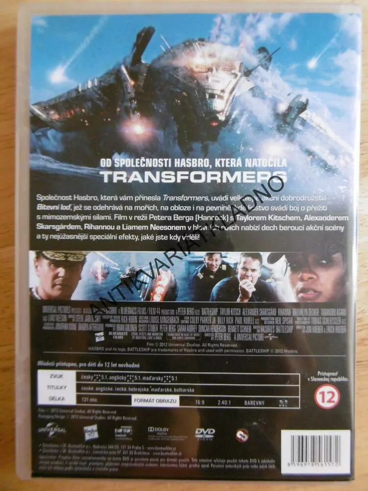 BITEVNÍ LOĎ, DVD FILM 