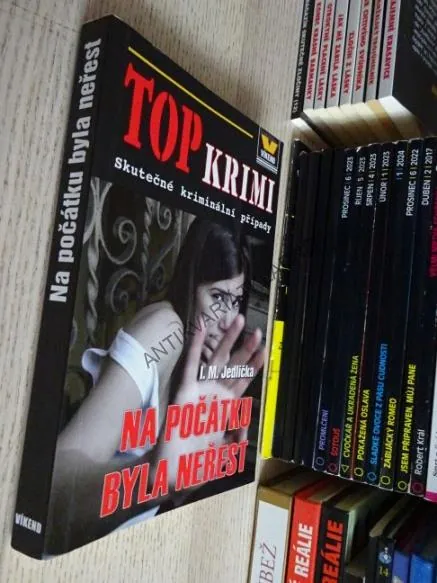 NA POČÁTKU BYLA NEŘEST, I. M. JEDLIČKA, TOP KRIMI,